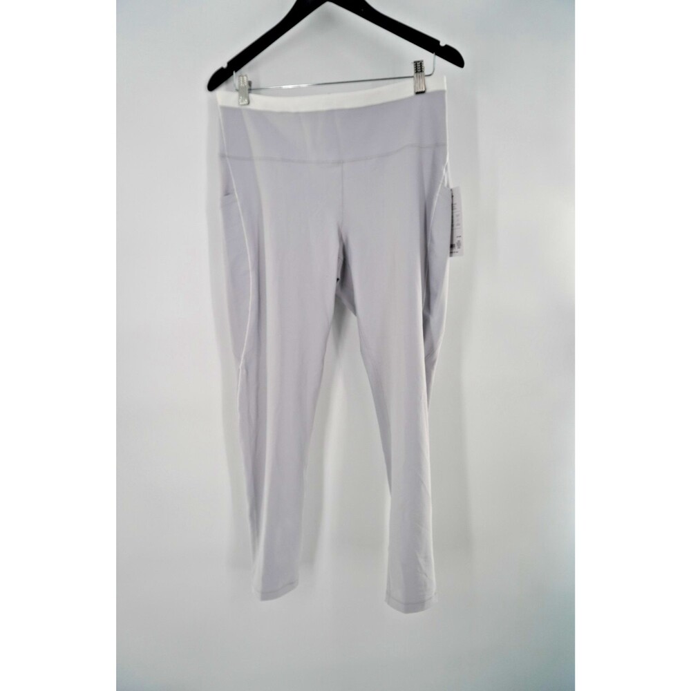 Athleta Elation Ultra High Rise Light Grey 7/8 Tight Yoga Pants Size XL NWT